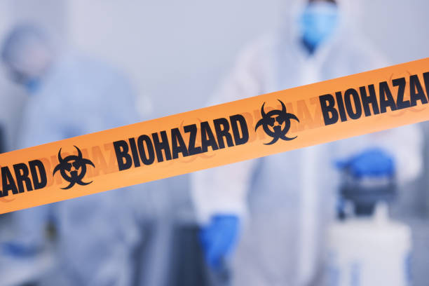 Professional Infectious Disease Decontamination technician working in Yuba City, CA